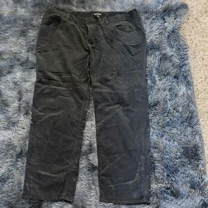 Michael Kors Men's Dark Gray Corduroy Pants